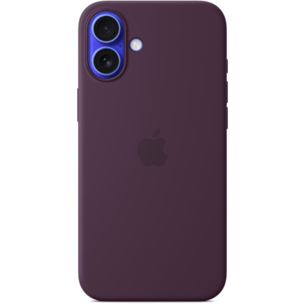 APPLE iPhone 16 Plus Silicone Case with MagSafe - Plum 289650