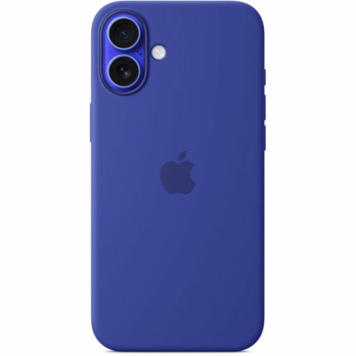 APPLE iPhone 16 Plus Silicone Case with MagSafe - Ultramarine