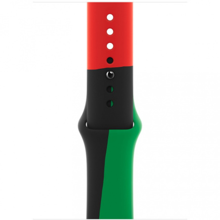 APPLE 44mm Black Unity Sport Band - S/M