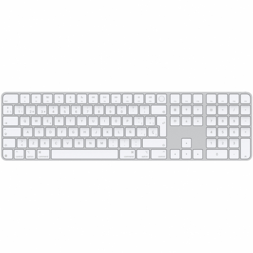 APPLE Magic Keyboard with Touch ID and Numeric Keypad for Mac models with Apple silicon - Spanish - White Keys