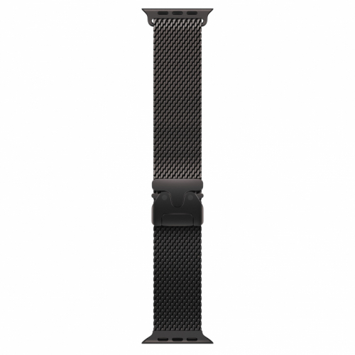 APPLE 49mm Black Titanium Milanese Loop - Large