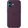 APPLE iPhone16 Silicone Case with MagSafe - Plum