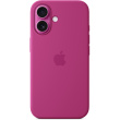 APPLE iPhone16 Silicone Case with MagSafe - Fuchsia