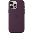 APPLE iPhone16 Pro Max Silicone Case with MagSafe - Plum