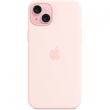 APPLE iPhone 15 Plus Silicone Case with MagSafe - Light Pink 871645