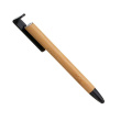Fixed | Pen With Stylus and Stand | 3 in 1 | Pencil | Stylus for capacitive displays; Stand for phones and tablets | Bamboo FIXPEN-BA