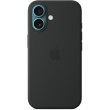 APPLE iPhone 16 Silicone Case with MagSafe - Black 289639