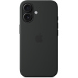 APPLE iPhone 16 Silicone Case with MagSafe - Black 289639