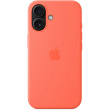 APPLE iPhone 16 Silicone Case with MagSafe - Tangerine