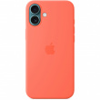 APPLE iPhone 16 Plus Silicone Case with MagSafe - Tangerine