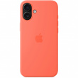 APPLE iPhone 16 Plus Silicone Case with MagSafe - Tangerine