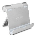 TERRATEC Tabletständer iTab S silber Aluminium