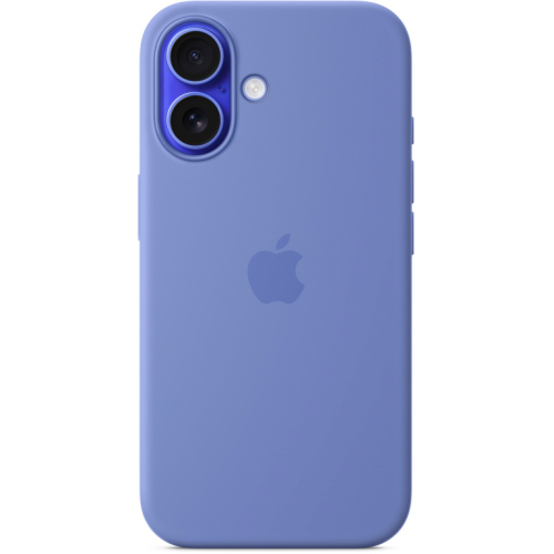 APPLE iPhone 16 Silicone Case with MagSafe - Periwinkle