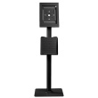 Maclean MC-867B Anti Theft Tablet Stand Kiosk Floor Mount Lock System iPad Pro (Gen 3) 12.9