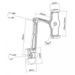 Techly ICA-TBL 2802 holder Passive holder Tablet/UMPC Black