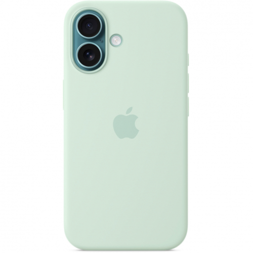 APPLE iPhone 16 Silicone Case with MagSafe - Aquamarine