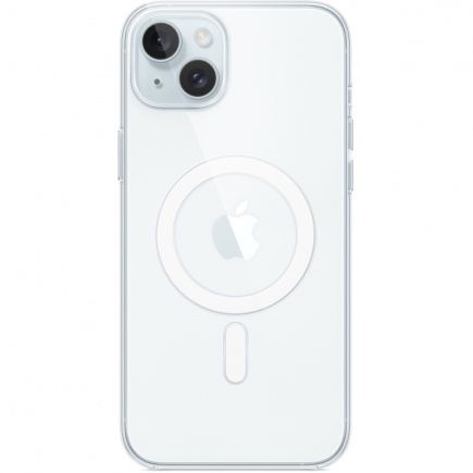 APPLE iPhone 15 Plus Clear Case with MagSafe