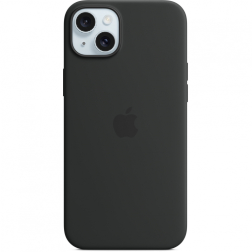 APPLE iPhone 15 Plus Silicone Case with MagSafe - Black 871642
