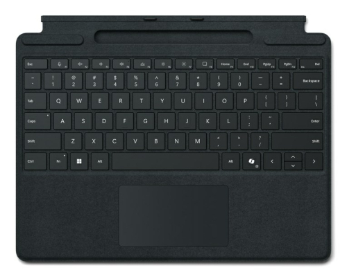 Microsoft Surface Pro Keyboard with pen storage for Business QWERTZ German Microsoft Cover port Black