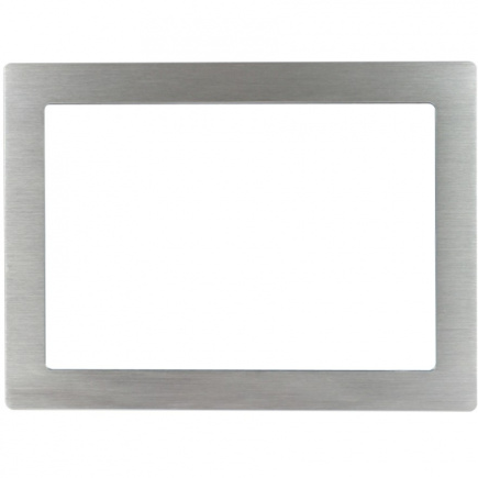 ALLNET Touch Display Tablet 10 Zoll zbh. Blende für Einbaurahmen silber schmal