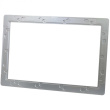 ALLNET Touch Display Tablet 14 Zoll zbh. Blende für Einbaurahmen Silber Schmal