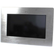 ALLNET Touch Display Tablet 14 Zoll zbh. Einbauset Einbaurahmen + Blende Silber