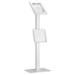 Maclean MC-476W Floor Advertising Tablet Holder with Locking Device, 9.7