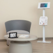 Maclean MC-476W Floor Advertising Tablet Holder with Locking Device, 9.7