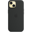 APPLE iPhone 15 Silicone Case with MagSafe - Black