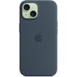 APPLE iPhone 15 Silicone Case with MagSafe - Storm Blue