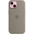 APPLE iPhone 15 Silicone Case with MagSafe - Clay