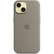 APPLE iPhone 15 Silicone Case with MagSafe - Clay