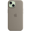 APPLE iPhone 15 Silicone Case with MagSafe - Clay