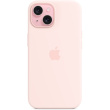 APPLE iPhone 15 Silicone Case with MagSafe - Light Pink