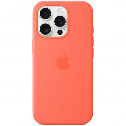 APPLE iPhone 16 Pro Silicone Case with MagSafe - Tangerine