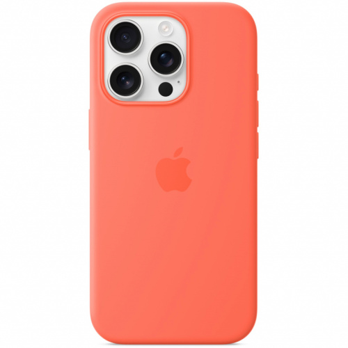 APPLE iPhone 16 Pro Silicone Case with MagSafe - Tangerine
