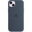 APPLE iPhone 14 Plus Silicone Case with MagSafe - Storm Blue