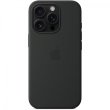 APPLE iPhone 16 Pro Silicone Case with MagSafe - Black