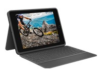 LOGITECH Rugged Folio Keyboard and folio case Apple Smart connector Nordic for Apple 10.2inch iPad (PAN)