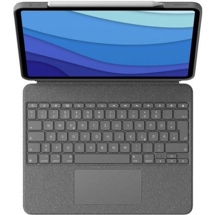 Logitech Combo Touch Tastatur Trackpad Apple iPad 12.9