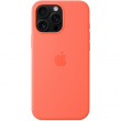 APPLE iPhone 16 Pro Max Silicone Case with MagSafe - Tangerine