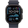 APPLE 49mm Navy Ocean Band Extension - Black Titanium Finish
