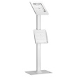 Maclean MC-476W Floor Advertising Tablet Holder with Locking Device, 9.7