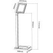 Techly ICA-TBL 1501 tablet security enclosure 25.6 cm (10.1