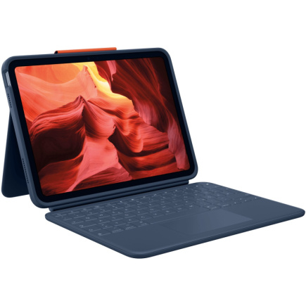 Logitech Rugged Combo 4 Touch for iPad 10th gen Classic Blue (DE)