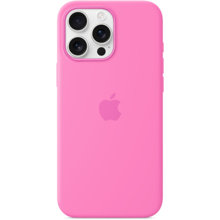 APPLE iPhone 16 Pro Max Silicone Case with MagSafe - Peony