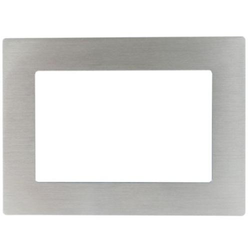 ALLNET Touch Display Tablet 10 Zoll zbh. Blende für Einbaurahmen, silber breit