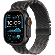 APPLE 49mm Black Titanium Milanese Loop - Small