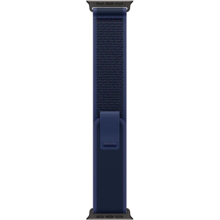 APPLE 49mm Blue TrailLoop-M/L - Черный Titanium Finish