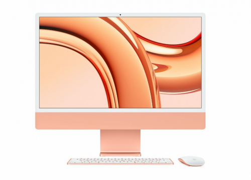 Apple iMac 24 inches: M3 8/10, 8GB, 256GB - Orange